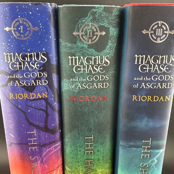 Magnus Chase and the Gods of Asgard Hardcover Book Set by - Picture 2 of 5